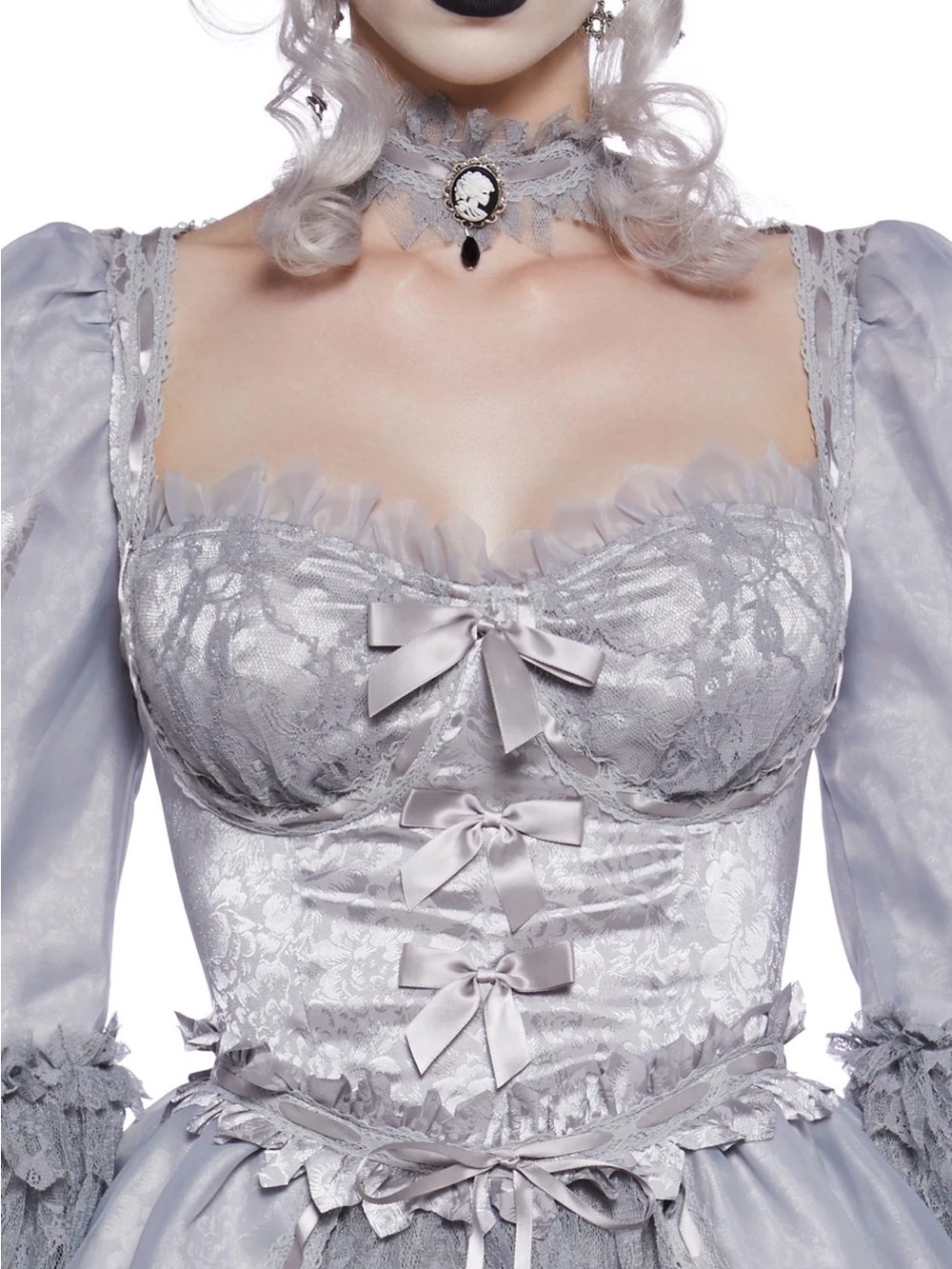 CAKE QUEEN PREMIUM COSTUME SET - GHOST Size S - Picture 4 of 5